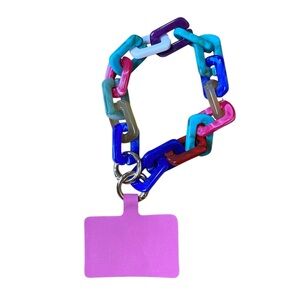 Phone Wristlet Colorful Chain Bracelet